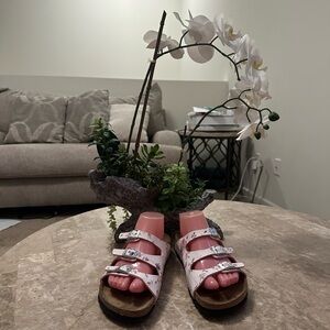 Birkenstock Papillio Florida flowers sandals size 40